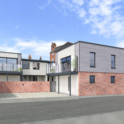 Three Mews Houses in Henley On Thames designed and built by Signia Turn Key